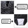 BAOHULU Gymnastics Leotards for Toddler Girls Kids Sparkle Sequins Mesh Top Dancewear B198_SequinBlack_12A view 4