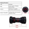BUCKLOS IXF 104 BCD 30-52T Mountain Bike Crankset -Hollow Integrated MTB 170mm Crank Set- Aluminum Alloy Bike Crankset with Narrow Wide Tooth Chainring Bottom Bracket Bolts (Black/Red). view 4