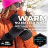 Tough Outdoors Adult Ski Mittens - Waterproof Mittens for Men & Women - Cold Weather Gear - Palm Grip Skiing Accessories - Mitten M4 - Medium-Large view 2