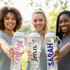 50 Strong Custom Water Bottle with Time Markers  Personalized 30 oz BPA-Free Leakproof Bottle with Chug Cap & Easy-Carry Handle  Made in USA view 2