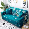 SXFSE Printed L Shaped Sofa Cover for Living Room, 2PCS Stretch Covers for Corner Sofa Slipcover Corner Sectional Chaise Longue Sofa view 1