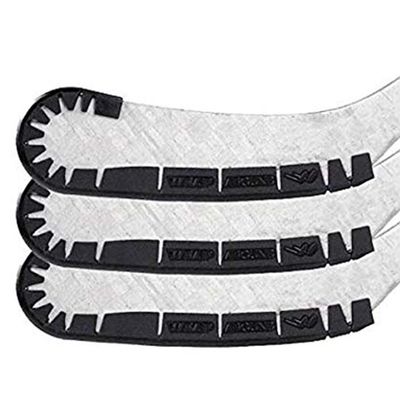 Wraparound Blade Protector for Off Ice Training & Street Hockey - Long Lasting - Fits Kids to Senior Sticks - 3 Pack (Black)