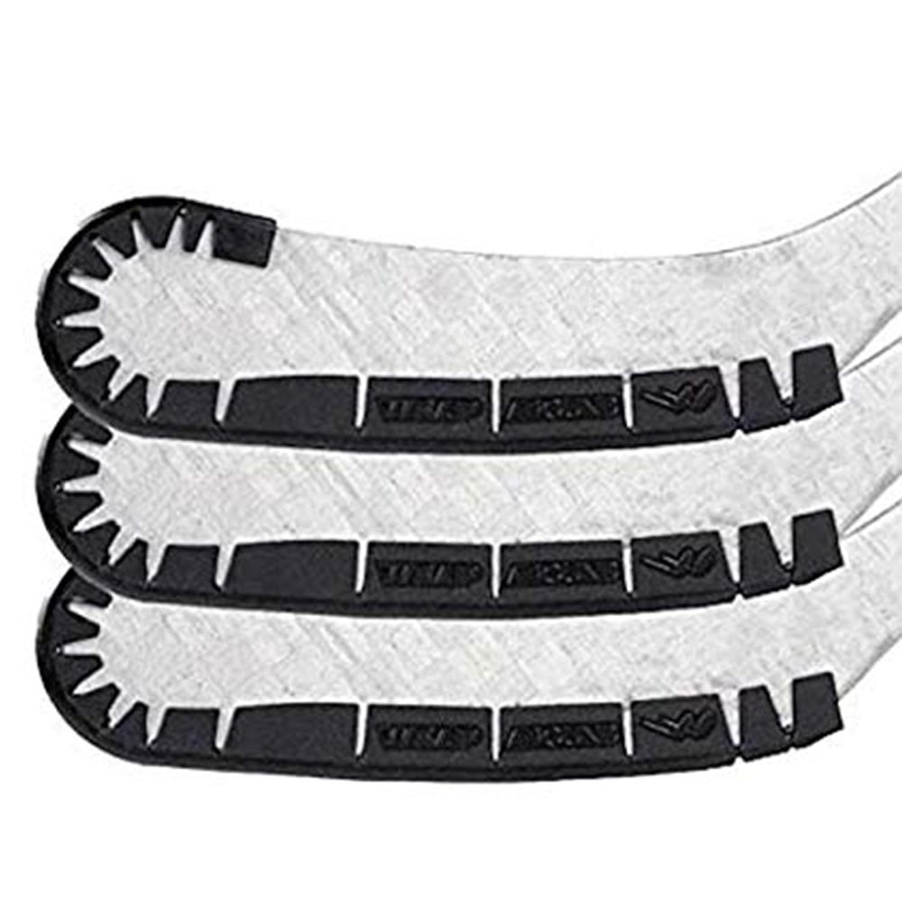 Wraparound Blade Protector for Off Ice Training & Street Hockey - Long Lasting - Fits Kids to Senior Sticks - 3 Pack (Black)