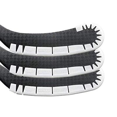 Wraparound Blade Protector for Off Ice Training & Street Hockey - Long Lasting - Fits Kids to Senior Sticks - 3 Pack (White)
