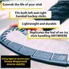 Wraparound Blade Protector for Off Ice Training & Street Hockey - Long Lasting - Fits Kids to Senior Sticks - 3 Pack (White) view 3