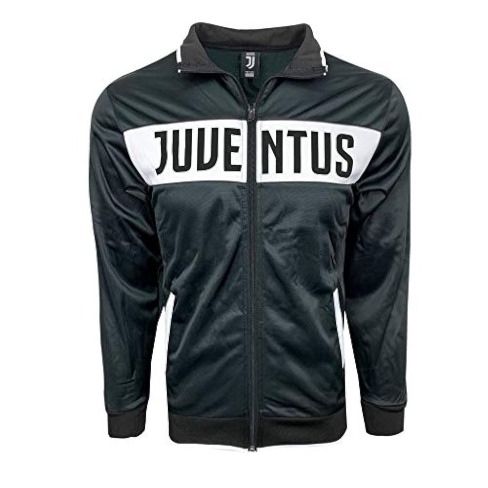 Icon Sports Men's Juventus Track Jacket, Compatible With Juventus Full Zip Jacket Adult Sizes (X-Large)