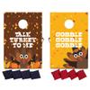 VictoryStore Thanksgiving Bag Toss Game Thanksgiving Cornhole Includes Bags (Talk Turkey to Me) view 1