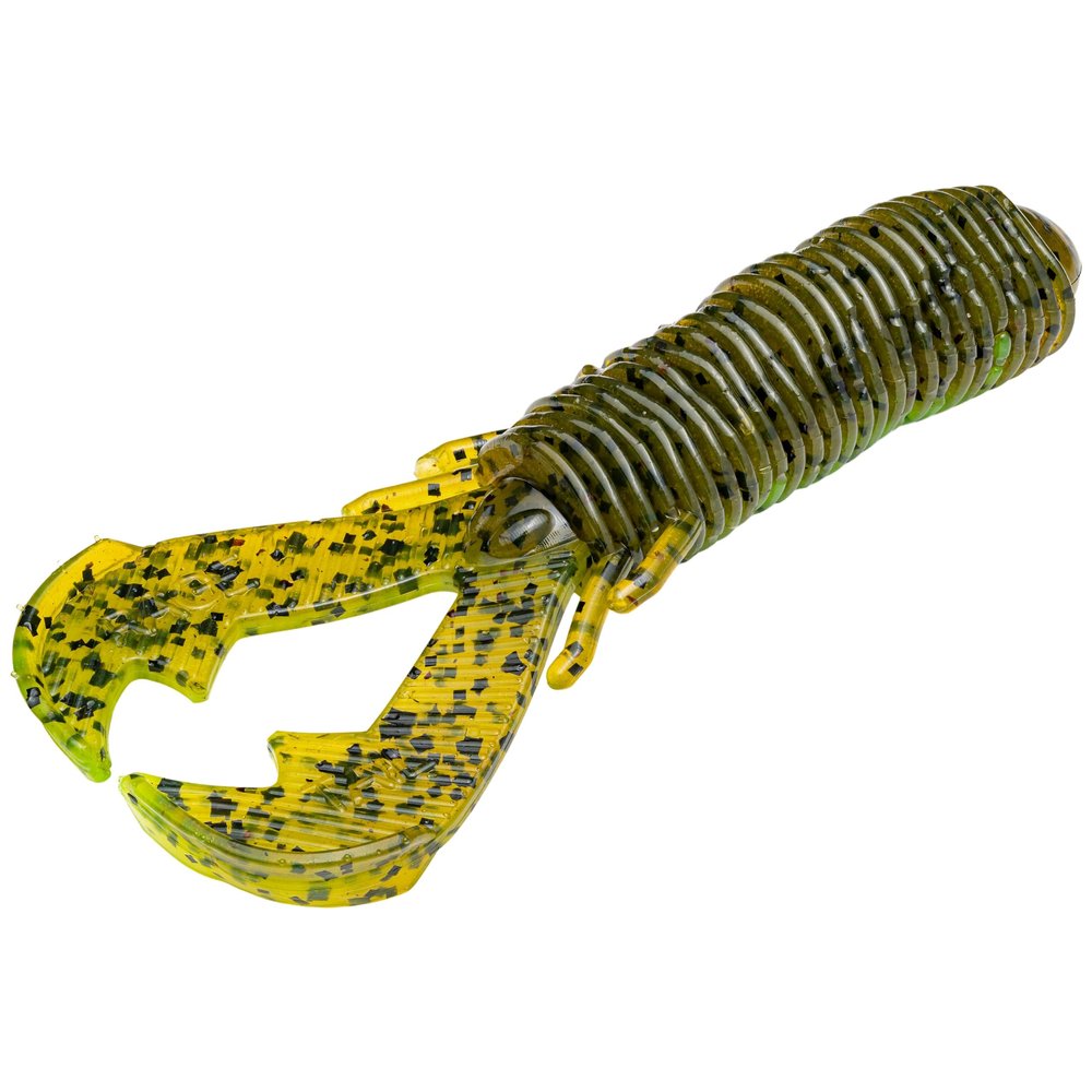 Strike King (RGPB-100) Rage Punch Bug Fishing Lure, 100 - Summer Craw, 3.5", Exclusive Tail Design