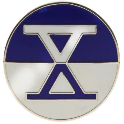 Sujak Military Items USA X 10th Corps Insignia Hat or Lapel Pin H15973 F3D25P