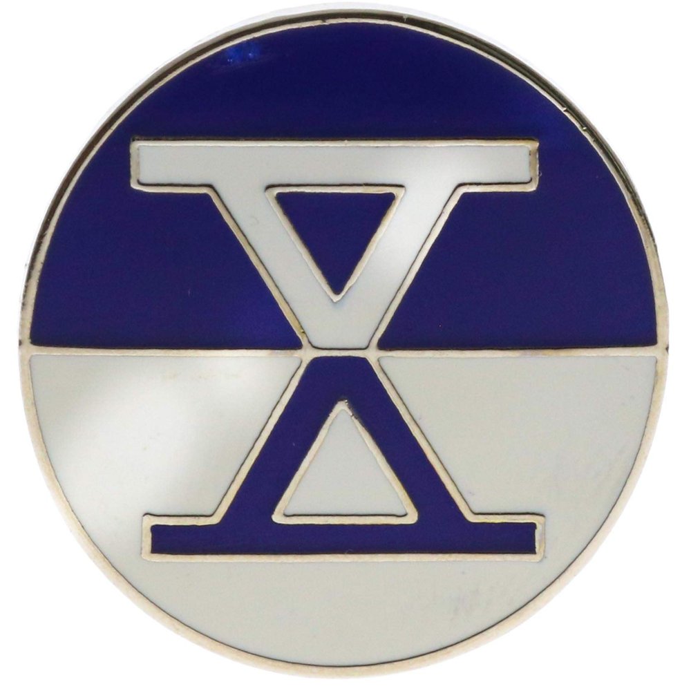 Sujak Military Items USA X 10th Corps Insignia Hat or Lapel Pin H15973 F3D25P