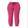 ALWAYS Women Soft Joggers Sweatpants - Track Cuff Pants with Pork Chop Pockets Deep Red XL view 3
