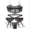 Bridal Diva Bra, Garterbelt, Gstring view 3