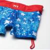TYR Girl's Twinkle Della Boyshort, Navy/White, M view 2