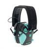 Caldwell E-MAX Pro Electronic Hearing Protection 23-24 NRR - Adjustable Lo Pro Earmuffs for Shooting, Hunting and Range, Aqua, Adult view 1
