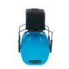Caldwell Passive Hearing Protection Youth Neon Blue 23 NRR - Adjustable Low Profile Earmuffs for Shooting, Hunting, Range