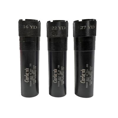 CARLSON'S Choke Tubes 12 Gauge for Fabarms Exis HP [ 3 Pack | Modified, Improved Modified & Full ] Blued Steel | Trap Pak Choke Tube | Made in USA