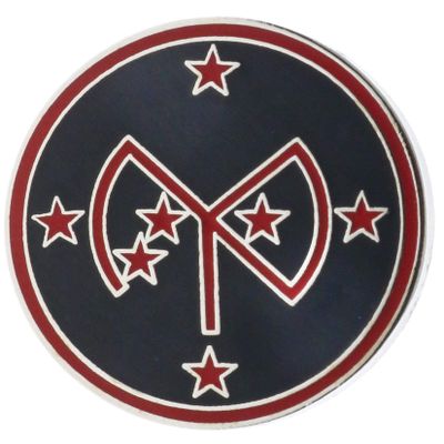 Sujak Military Items ARNG 27th Inf. Division Insignia Hat or Lapel Pin HON15505 F4D14C