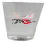 Sunkiss Unlimited Color Changing! NCAA ThermoC Logo Pint Glass (EWU Eagles) view 1