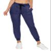 ALWAYS Women Soft Joggers Sweatpants - Track Cuff Pants with Pork Chop Pockets Navy S view 1