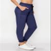 ALWAYS Women Soft Joggers Sweatpants - Track Cuff Pants with Pork Chop Pockets Navy S view 4