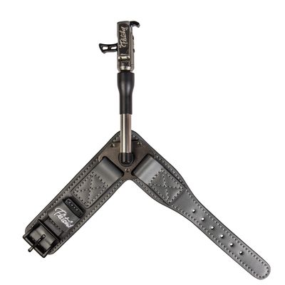 Trophy Ridge DrawPoint Archery Bow Release - Infinitely Adjustable Index Finger Release with 360-Degree Rotation, Customizable Length, Smooth Leather Wrist Strap