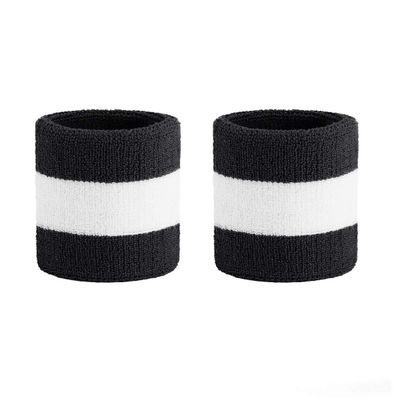 ONUPGO Wristband Sweatbands for Men and Women - Athletic Cotton Terry Cloth Wrist Bands Sport Sweat Band for Basketball, Tennis, Football, Baseball, Running, Gym (1 Pair)