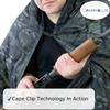 Farm Blue Black Camo Camping Military Blanket Tactical Woobie Blanket Poncho Liner - Lightweight, Multifunctional, All Weather Blankets - Camping Gear, Backpacking and Other Outdoor Activities view 2