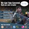 Farm Blue Jungle Camo Army Camping Blanket - Authentic and Improved Woobie Blanket Poncho Liner - Lightweight, Multi-Functional, All Weather, Versatile - Go Backpacking or Car Camping Outdoor view 2