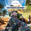 Farm Blue Jungle Camo Army Camping Blanket - Authentic and Improved Woobie Blanket Poncho Liner - Lightweight, Multi-Functional, All Weather, Versatile - Go Backpacking or Car Camping Outdoor view 4