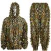 Amoper Ghillie Suit 3D Leafy Hunting Suits, Outdoor Hooded Camouflage Clothing for Man, Gilly Suit Camo Outfit with Jacket & Pants -Breathable (Height 3.8-4.8 ft) view 1