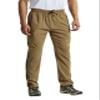 TBMPOY Men's Hiking Pants Quick Dry Lightweight Travel Track Running Active Jogger Sweatpants with Pockets Khaki XXL view 3