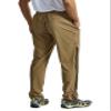 TBMPOY Men's Hiking Pants Quick Dry Lightweight Travel Track Running Active Jogger Sweatpants with Pockets Khaki XXL view 4
