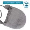 BAVST Baby Toddler Winter Beanie Warm Boys Girls Earflap Hat Infant Knit Caps Cute Bear Soft Cotton Lining for 0-36M(Grey-Light,L) view 3