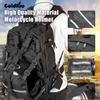 Goldfire Motorcycle Backpack, Large Capacity Cycling Riding Helmet Backpack for Men Women,Waterproof Tactical Helmet Holder/Storage Bag, School Backpack Also Fit Basketball Football Soccer view 2