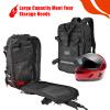 Goldfire Motorcycle Backpack, Large Capacity Cycling Riding Helmet Backpack for Men Women,Waterproof Tactical Helmet Holder/Storage Bag, School Backpack Also Fit Basketball Football Soccer view 4