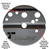 HimaPro Universal Bench Block for Gunsmithing - Made of Non-marring Polyurethane Material - Abrasion, Cut, and Tear Resistant for 1911 and Glock view 2