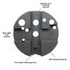 HimaPro Universal Bench Block for Gunsmithing - Made of Non-marring Polyurethane Material - Abrasion, Cut, and Tear Resistant for 1911 and Glock view 3