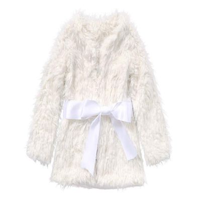 Winter Coat for Baby Girl Fur Warm Cardigan Cardigan Coat Outwear Kids Fleece Jacket Toddler (5T) Pink