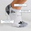 dimok Ankle Low Cut Athletic Socks - No Show Sports Workout Running Socks - Exercise Socks 6 Pack view 3