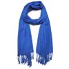 Gelante Plain Soft Pashmina Shawl Wrap Scarf Solid Colors. 615-Royal Blue view 2