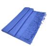 Gelante Plain Soft Pashmina Shawl Wrap Scarf Solid Colors. 615-Royal Blue view 3