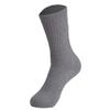 AWS/American Made Solid Cotton Cushion Crew Socks for Women 3 Pairs Casual Socks (Gray, 9-11) view 4