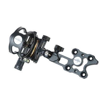 SAS Tool-Less Micro Adjust Detachable Bracket with Adjustable Brightness LED Sight Light (Black, 5-Pin)