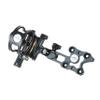SAS Tool-Less Micro Adjust Detachable Bracket with Adjustable Brightness LED Sight Light (Black, 5-Pin)
