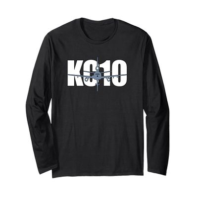KC10 Extender Air Force Pilot Gifts Aircrew Boom Aviation Long Sleeve T-Shirt