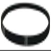 Club Car DS Golf Cart Starter Generator Belt 1984-87 view 1