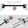 Pull-up Bars AGYH Doorway Chin Up Bar, 74-180CM Adjustable Horizontal Bar, Home Upper Body Workout Bar, Load 200 Kg (Size : 135-180cm) view 3