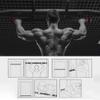 Pull-up Bars AGYH Doorway Chin Up Bar, 65-140CM Adjustable Strength Training Horizontal Bar, Home Sports Fitness Equipment, Load 150 Kg (Size : 65-90cm) view 2