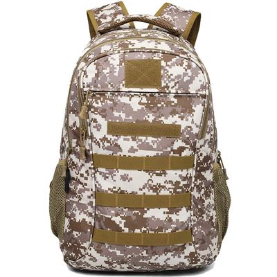 Hiking Daypacks 42L Rucksack Pack Molle Backpack with USB Charging Port & Headphone Interface