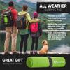 POWERLIX Ultralight Inflatable Camping Sleeping Pad - Camping Mattress Sleeping Mat for Backpacking, Hiking, Compact Lightweight Sleeping Pad for Camping, Inflation Bag/Repair Kit Included view 3